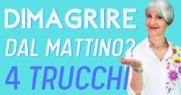 Come dimagrire velocemente naturalmente se fai queste 4 semplici cose ogni mattina