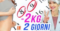 Dimagrisci subito 2 chili di grasso addominale in solo 2 giorni