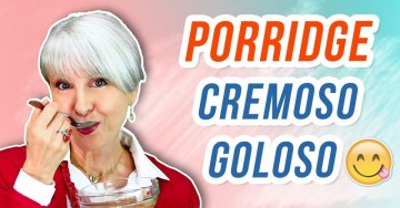 Porridge di avena cremoso e goloso pronto in 5 minuti senza cuocere!