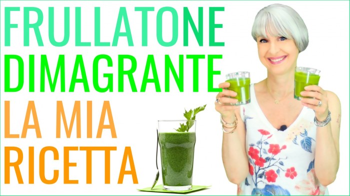 GREEN SMOOTHIE! FRULLATONE DIMAGRANTE LIGHT BRUCIA GRASSI!! RICETTA per DIMAGRIRE in ESTATE