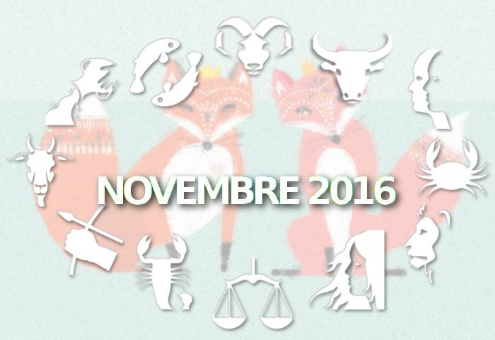 Oroscopo del mese Amore Novembre 2016