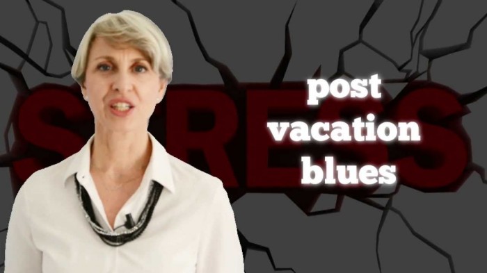 Post vacation blues o sindrome da rientro