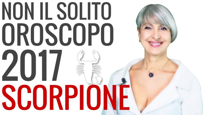 Video Oroscopo 2017 Scorpione